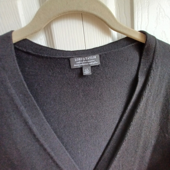 SOLD - Lord and Taylor Cardigan - Picture 3 of 6